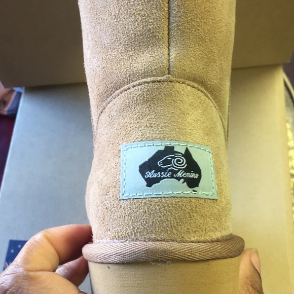 Aussie Merino Aukland Kids High Boot: Size Y2 - Picture 10 of 12